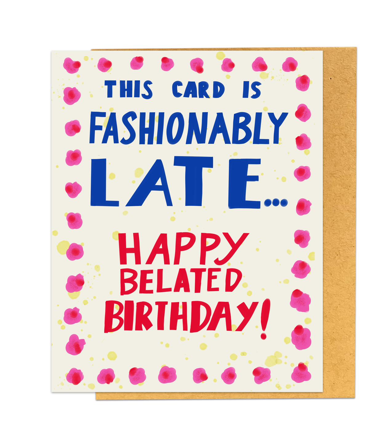 Belated Birthday wishes!