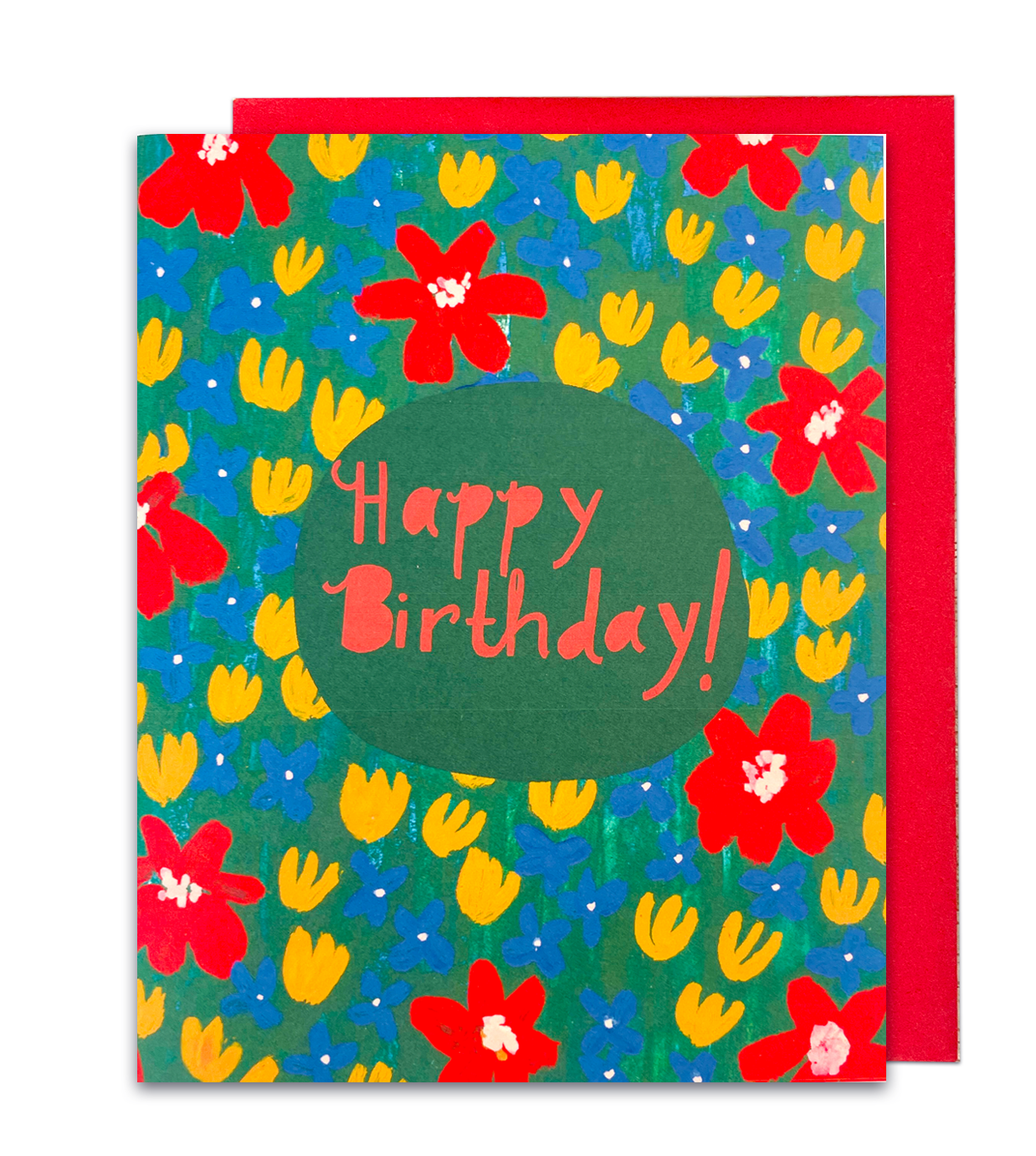 Birthday wishes with flowers