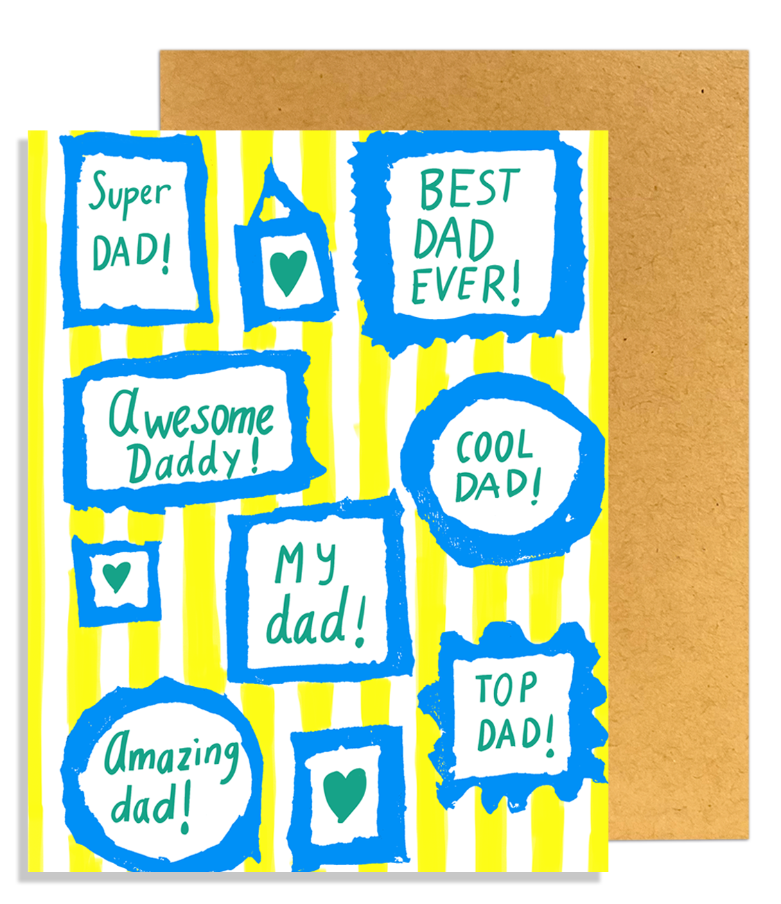 Tell dad he is wonderful in many many ways!