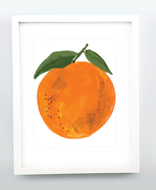 Print- Orange