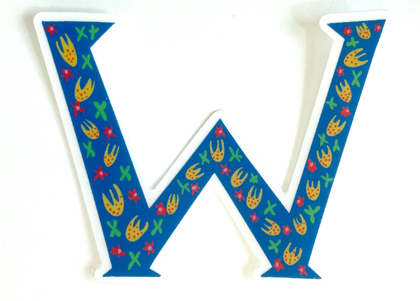 Alphabet W Sticker