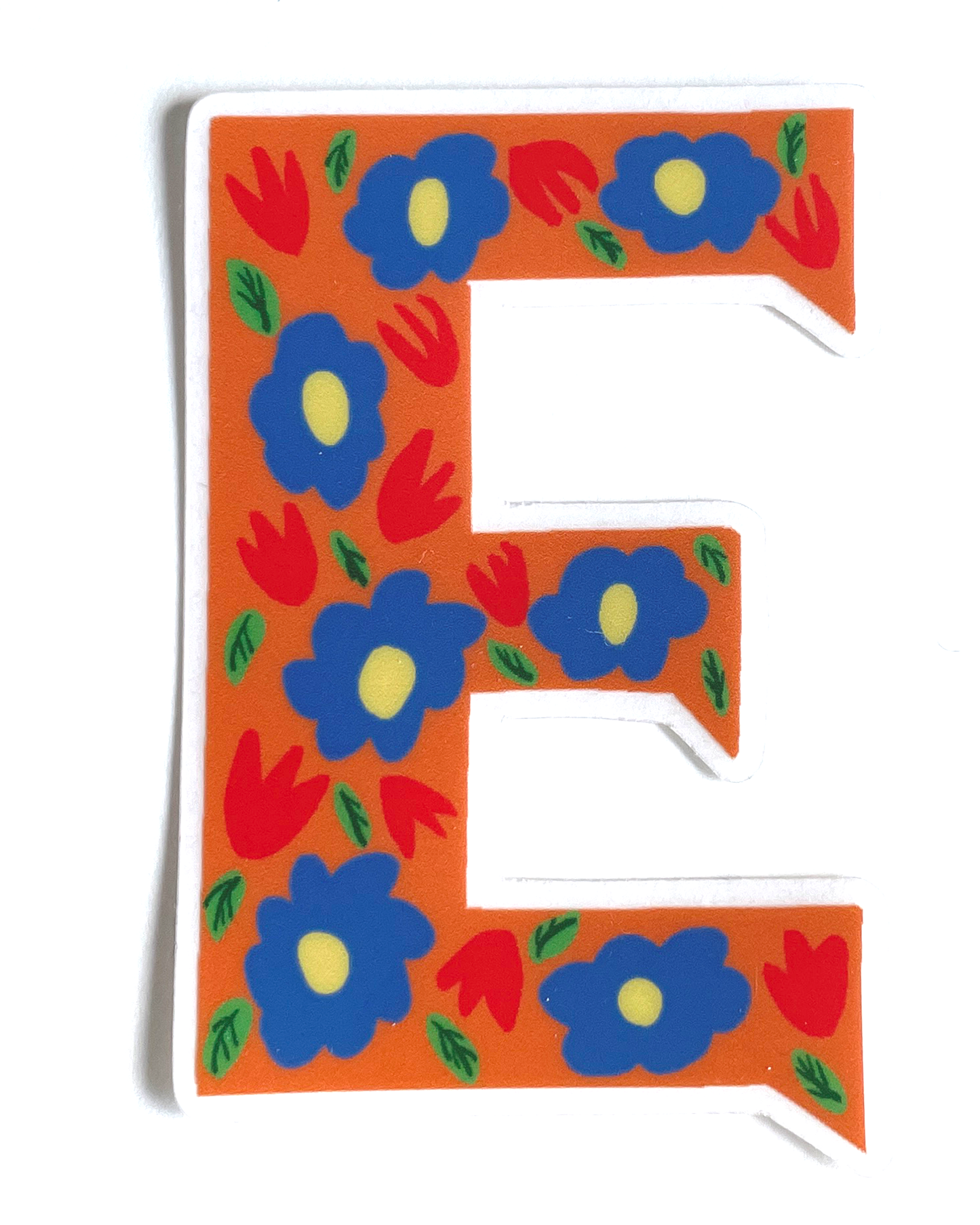 Alphabet E sticker