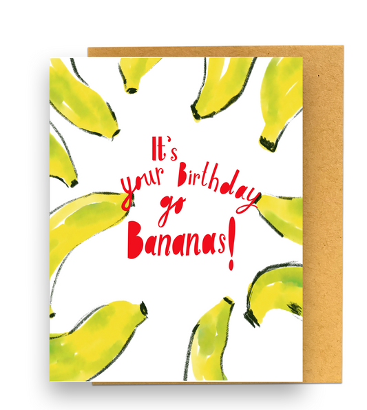 Birthday wish to go bananas