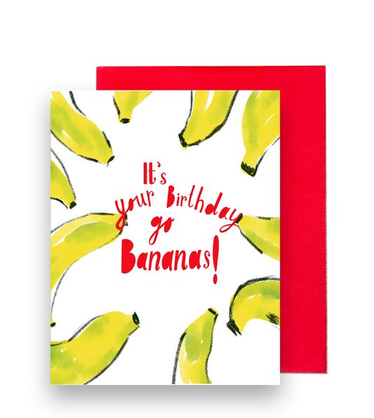 Birthday wish to go bananas