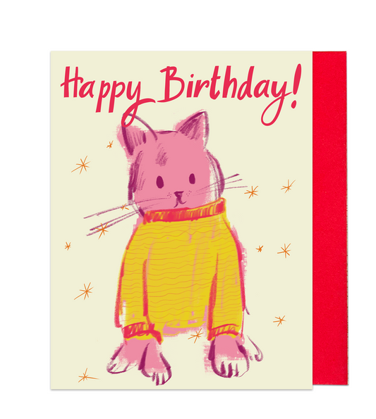 Happy birthday with a meow!