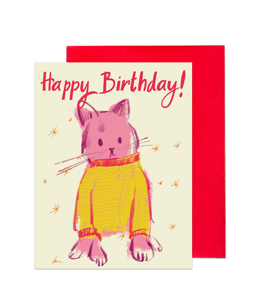 Happy birthday with a meow!