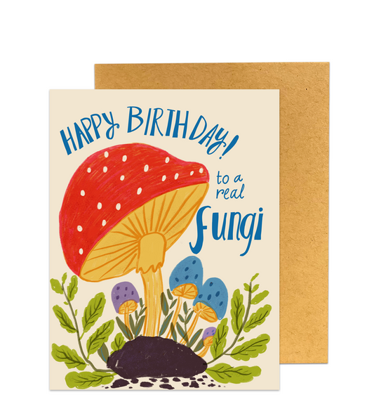 Birthday wish to a real 'Fungi'