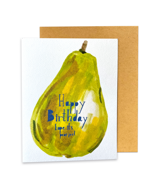 Birthday Wish that is almost PEAR-FECT
