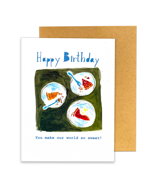 Birthday wish for some one as sweet as a pie