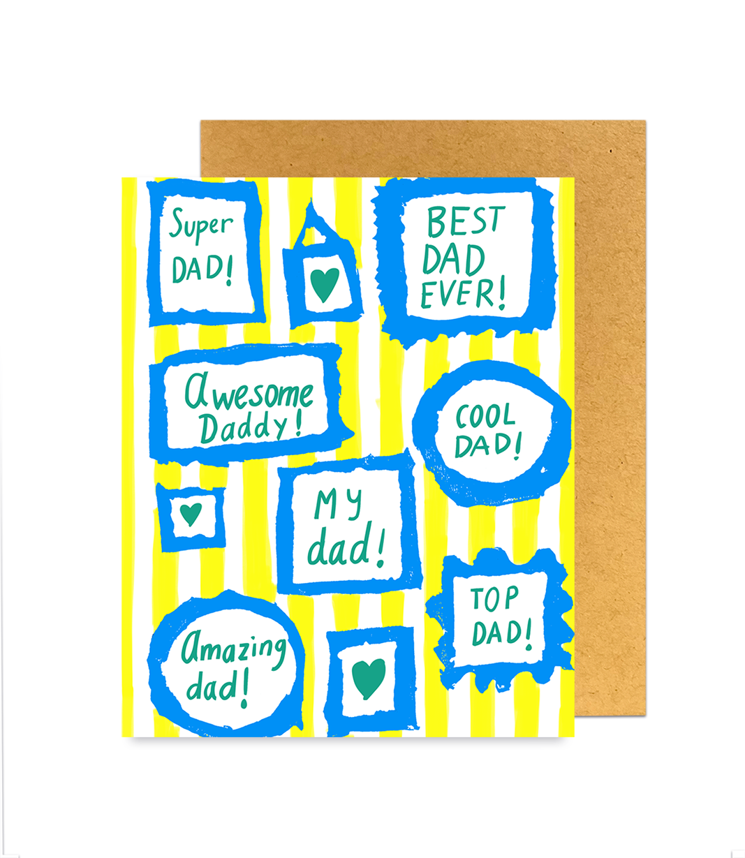 Tell dad he is wonderful in many many ways!