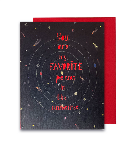 Universal Love - Valentines Day Card