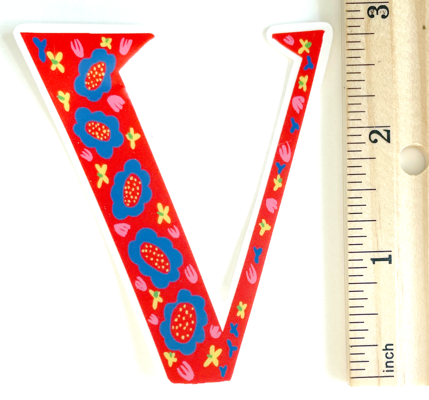 Alphabet V Sticker