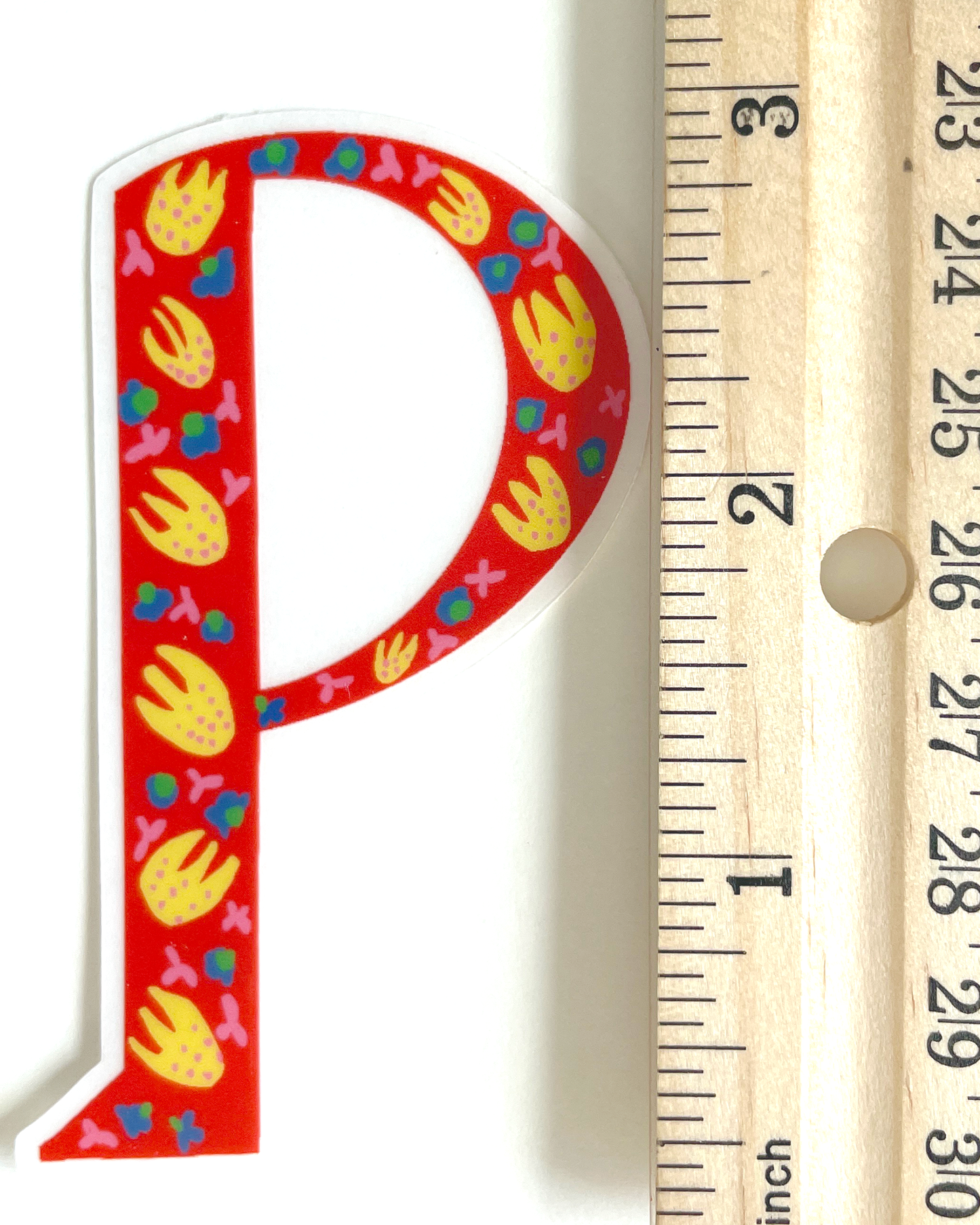 Alphabet P Sticker
