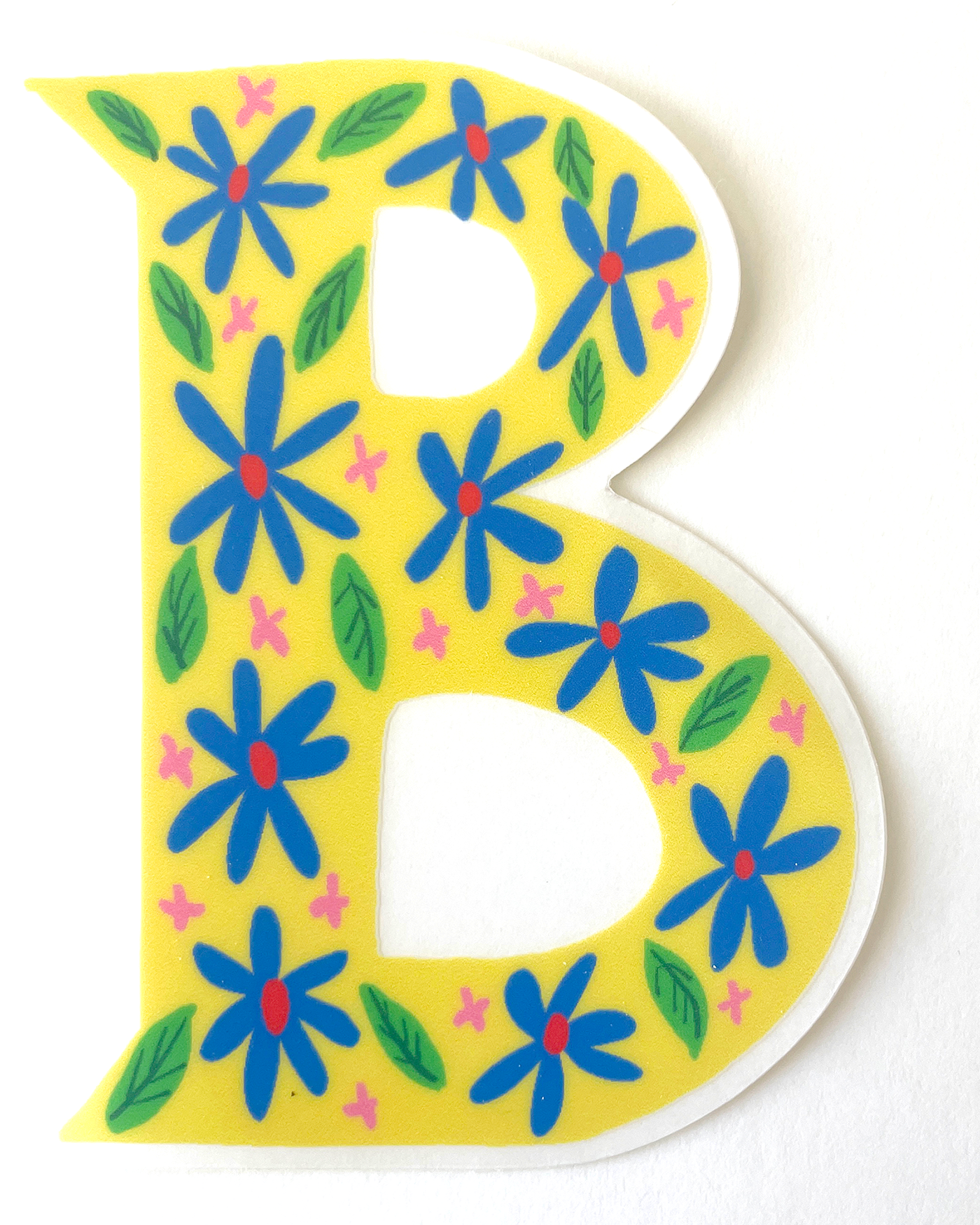 Alphabet B Sticker – Ladooladoo