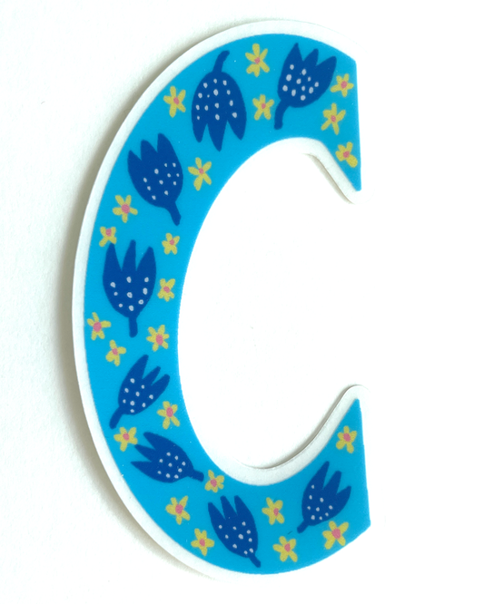 Alphabet C Sticker