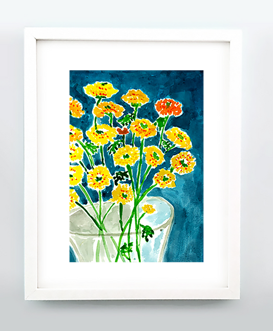 Print - Yellow Daisies